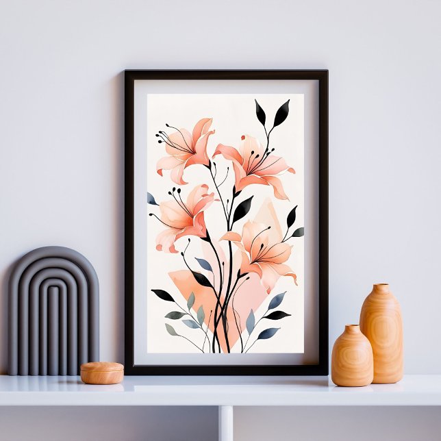 Blush Lily Harmony Poster (Skapare uppladdad)