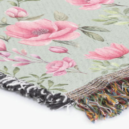 Blush Meadow-Blommor i Knopp Filt