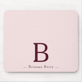 Blush Monogram Elegant Musmatta