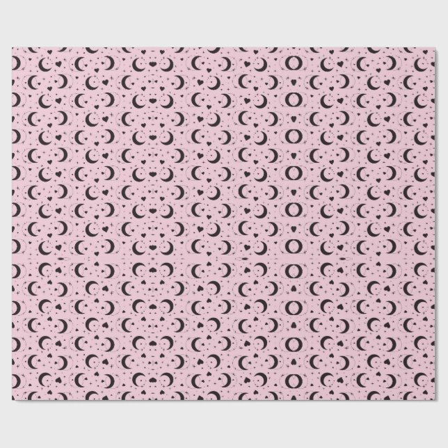 blush moon magic wrapping paper presentpapper (Platt)