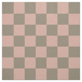 Blush Neutral Checkerboard - Premium Pima Cotton Tyg