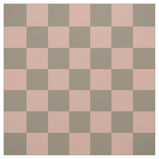 Blush Neutral Checkerboard - Premium Pima Cotton Tyg