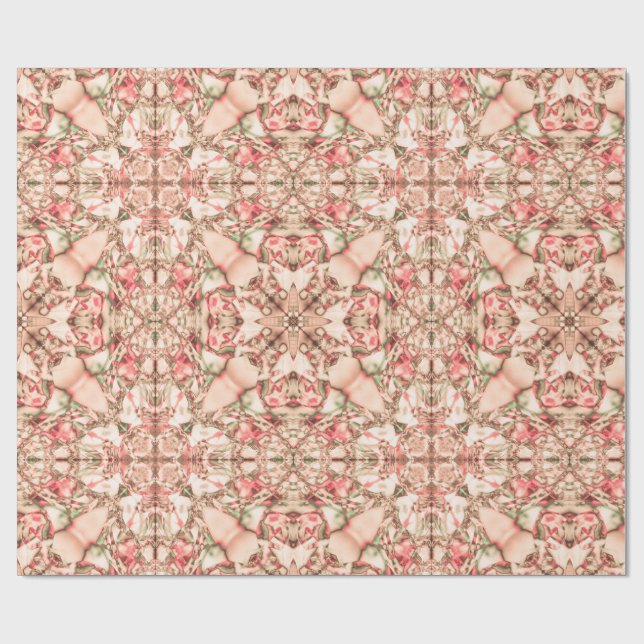 Blush Petal Lattice Presentpapper (Platt)