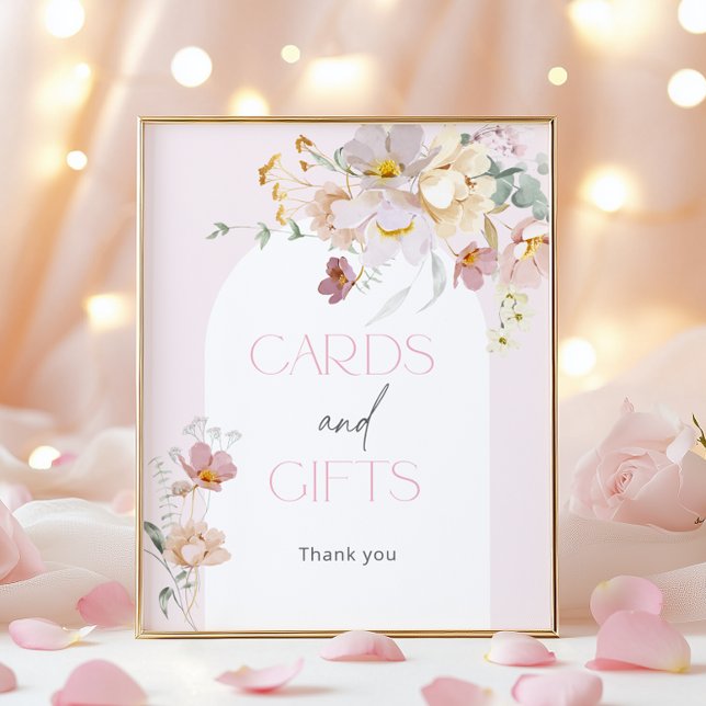 Blush Pink Baby in Bloom Cards and Gifts Poster (Skapare uppladdad)