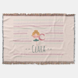 Blush Pink Ballerina Monogram C Name Filt