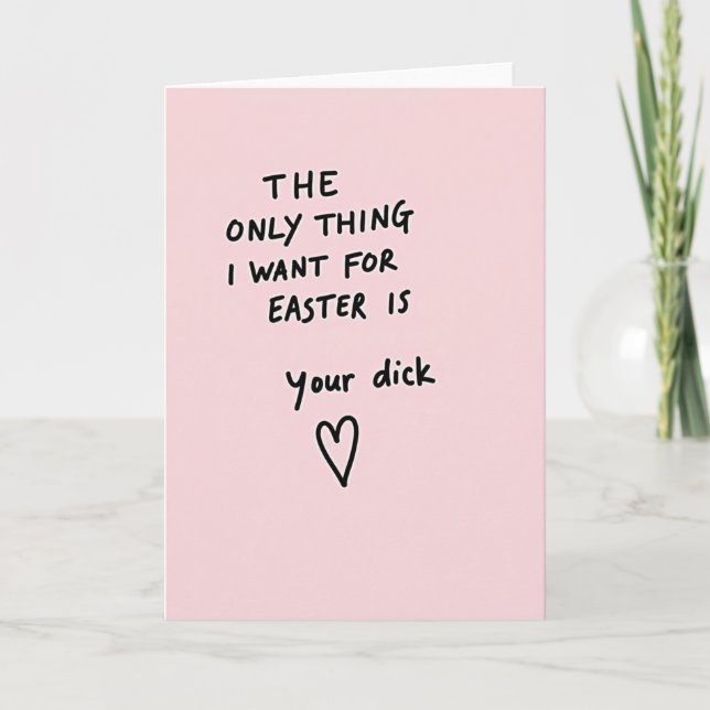 Blush Pink Desire Greeting Card Kort (Framsida)