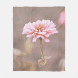 Blush Pink Montana Wildflower Fleecefilt