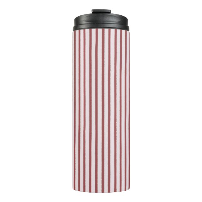 Blush Pink Red Stripes Christmas (Framsida)