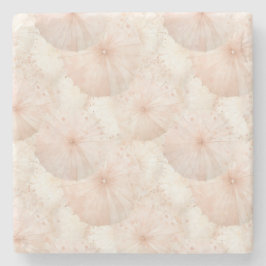 Blush Pink Umbrellas Stenunderlägg