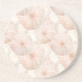 Blush Pink Umbrellas Underlägg