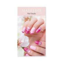 Blush Rosa Nagelkonstnär Foto