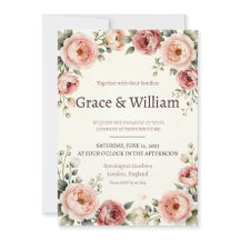 Blush Rosa Peony Rosor Personlig Romantisk Bröllop