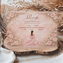 Blush Rose Garden Quinceañera