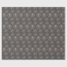 Blush Rose Linje Konst / Elegant Blommig