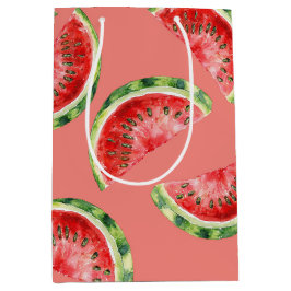 Blush Rose Red Green Watermelons Birthday
