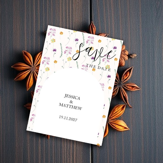 Blush Rustic Fairy Garden Spara Datumet (Skapare uppladdad)