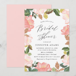 Blush Spring Floral | Bröllopsdusch Inbjudningar