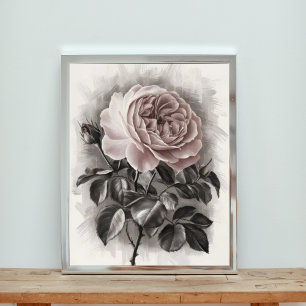 Blushing Bloom Fototryck