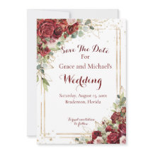 Blushing Bride Röd ros Bröllop