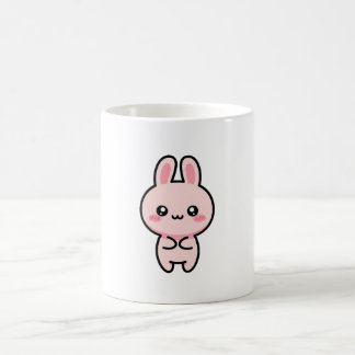 Blushing Bunny – Cute Kawaii Illustration Kaffemugg