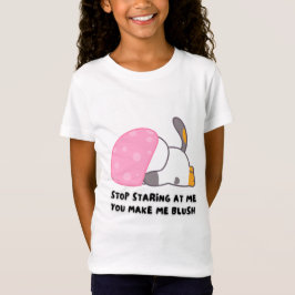 Blushing Bunny ’Stop Staring’ Girls’ T-Shirt