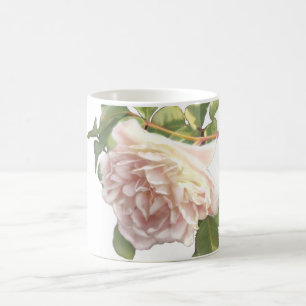 Blushing Ivory Peach Ro Kaffemugg
