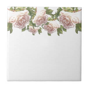 Blushing Ivory Peach Ro Kakelplatta