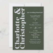 Blushing Kärlek - Mörk grönt & Grått Modern