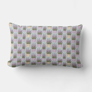 "Blushing Lavender & Butterfly Dreams" Lumbarkudde