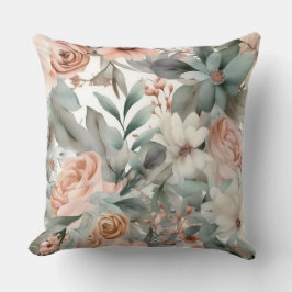 Blushing Möhippa Ballet Botanical Kudde