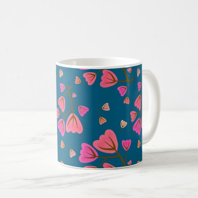 Blushing Petals Mug Kaffemugg (Framsida höger)