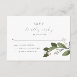 Blushing Sprigs OSA med Rosa Back Kort