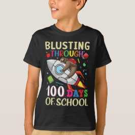 Blusting under 100 dagar i skolan 2023 t shirt