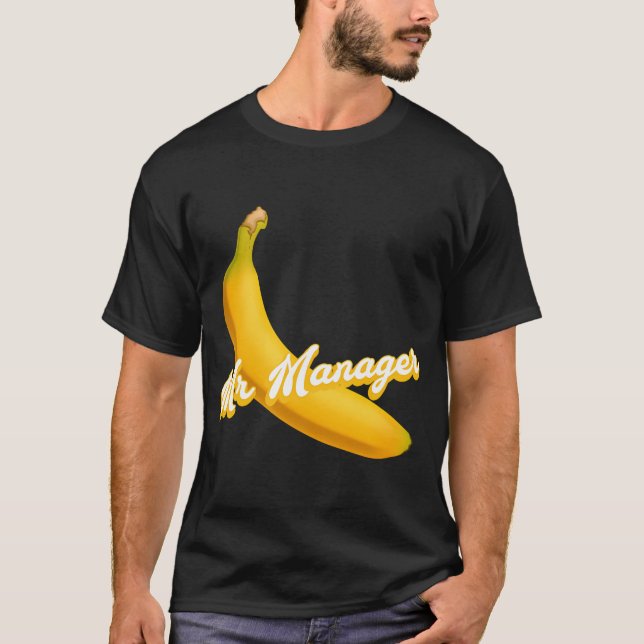 Bluth's Banana Stand Herr Manager T Shirt (Framsida)