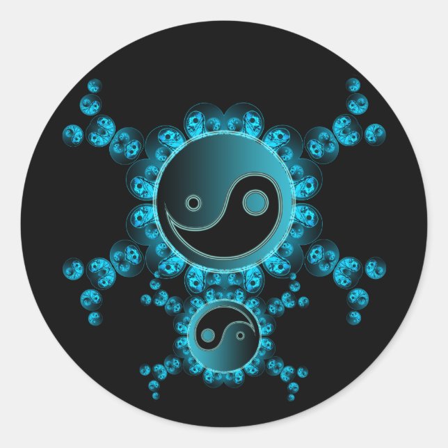 BLUYANG STICKER RUNT KLISTERMÄRKE (Framsida)