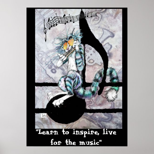 BluzKat on Note Poster (Framsidan)