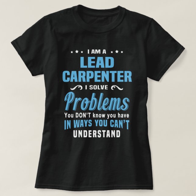 Bly Carpenter T Shirt (Design framsida)
