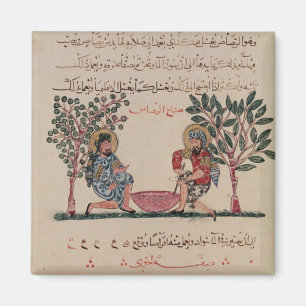 Bly- danande, sida från magnet