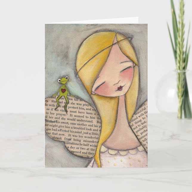 Bly i FAith - gratulationskort Kort (Framsida)