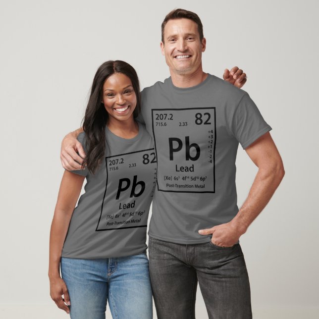 Bly Inslag (svart) T-Shirt (Unisex)
