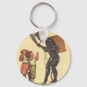 Bly med Krampus Nyckelring