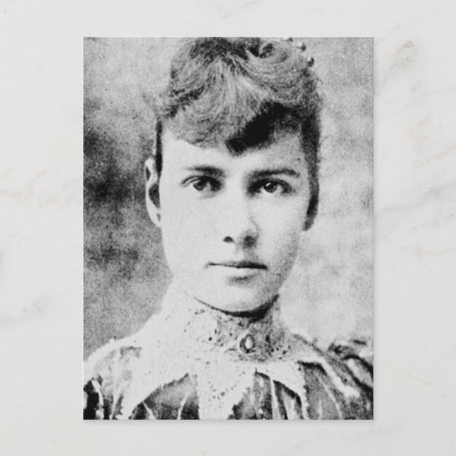 Bly ~ Nellie / Journalist World Traveler Vykort (Framsida)