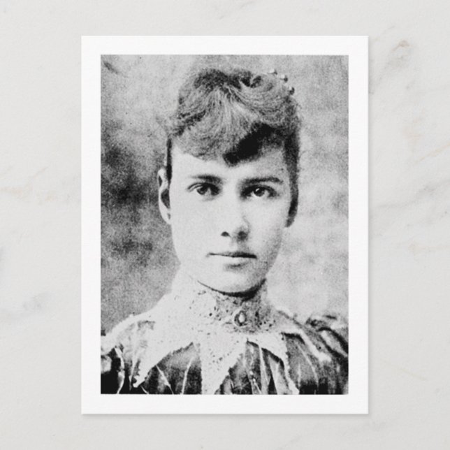 Bly ~ Nellie / Journalist World Traveler Vykort (Framsida)