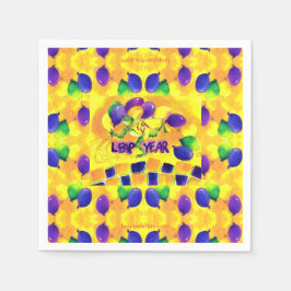 Blyårets blöjor för Party eller middag Pappersservett