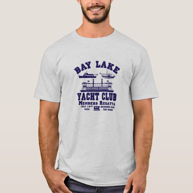 BLYC-medlemmarna Regatta-skjortan. T Shirt (Framsida)