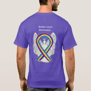 Blydermedvetenhet om blåscancer Ribbon Angel Anpa T-shirt