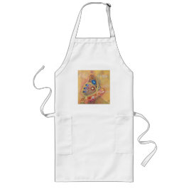 Blyerflugan Art Painting Standard Apron Långt Förkläde