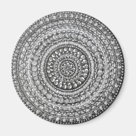 Blyerts Original Konst Mandala Design Magnet