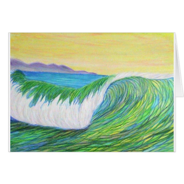 blyertvåg hälsningskort (Framsidan Horizontal)