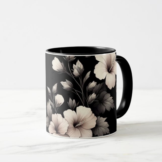 Blyg Hibiskus Mugg (Framsida höger)